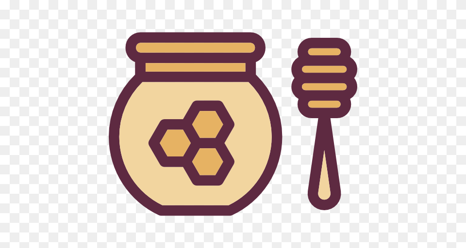 Bee Pot Sweet Honey Jar Food Organic Healthy Food, Ammunition, Grenade, Weapon Free Transparent Png