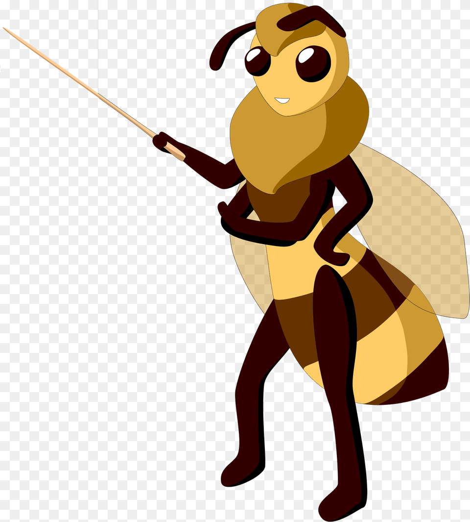 Bee Teacher Clipart, Baby, Person, Animal, Honey Bee Png Image