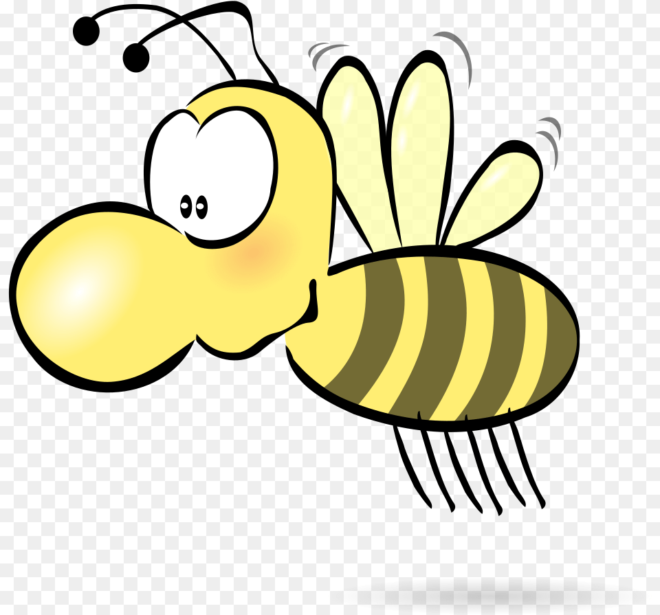 Bee With A Big Nose, Animal, Honey Bee, Insect, Invertebrate Png