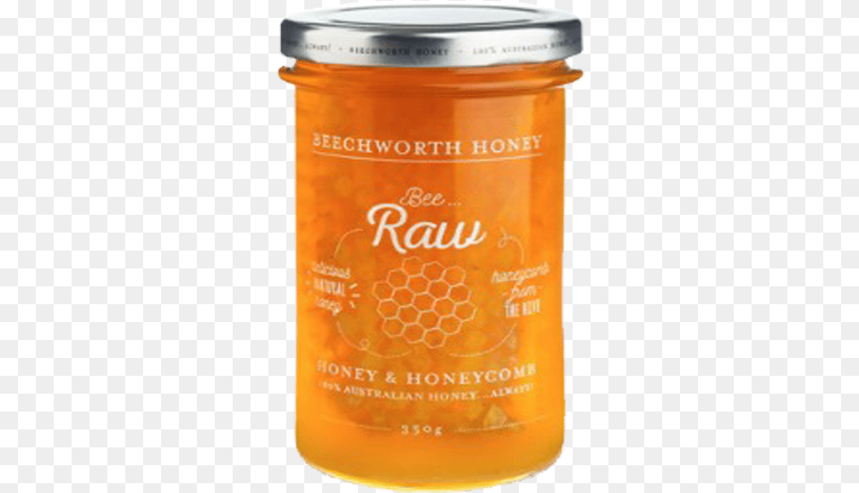 Beechworth Bee Raw Honey Amp Honeycombsompod Karmokar2017 Chutney, Food, Jar, Ketchup, Jam Png