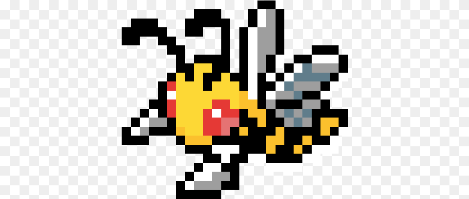 Beedrill Pixel Art, Graphics Free Transparent Png