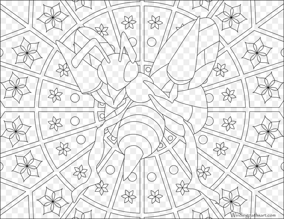 Beedrill Pokemon Adult Coloring Pages, Gray Free Png Download