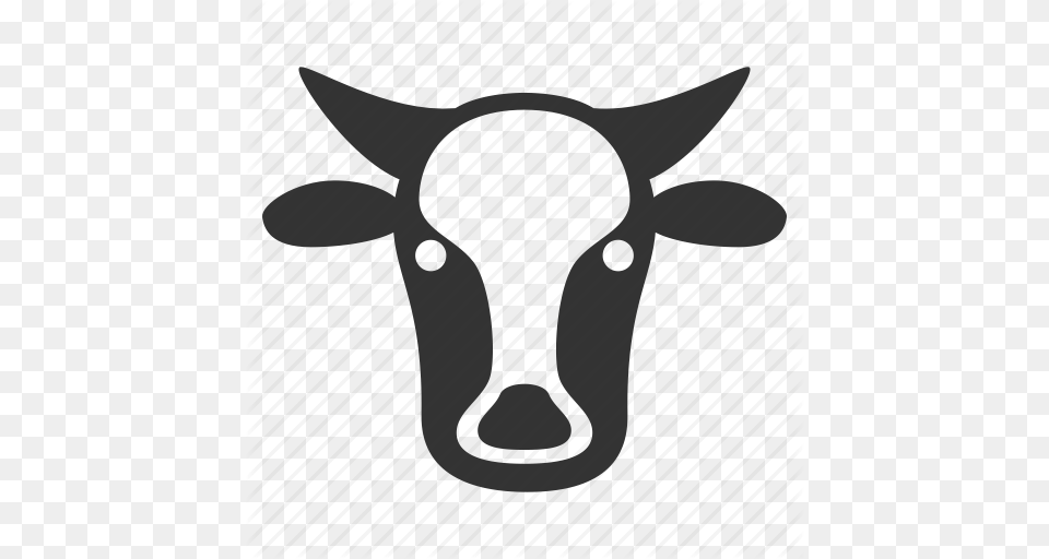 Beef Bull Cattle Cow Head Livestock Neat Ox Icon, Animal, Mammal, Fish, Sea Life Png