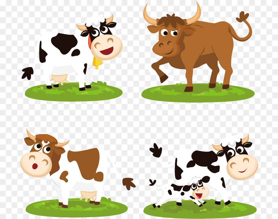Beef Cartoon Clip Art, Animal, Cattle, Cow, Dairy Cow Free Transparent Png