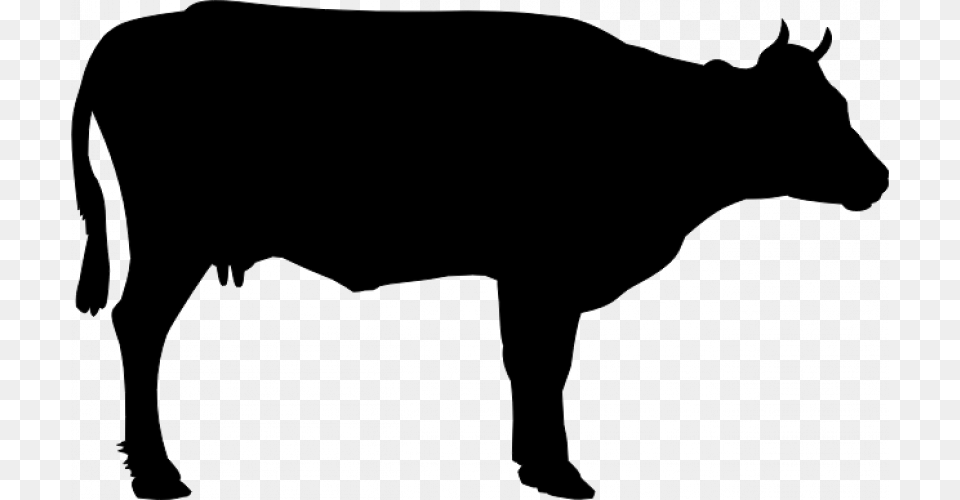 Beef Clipart Black And White, Gray Free Png