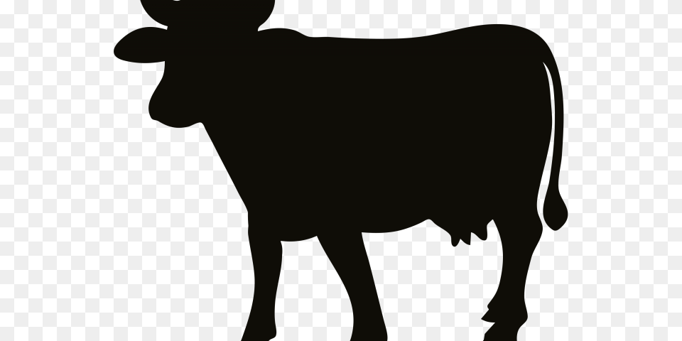 Beef Clipart Silhouette, Livestock, Animal, Cattle, Mammal Free Transparent Png