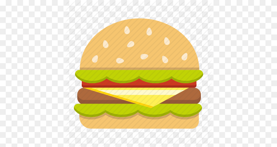 Beef Diet Fast Food Hamburger Meal Sandwich Icon, Burger, Device, Grass, Lawn Free Png