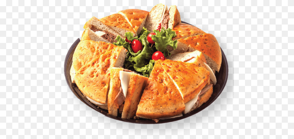Beef Focaccia Sandwich Tray Background Fast Food, Dish, Lunch, Meal, Platter Free Transparent Png