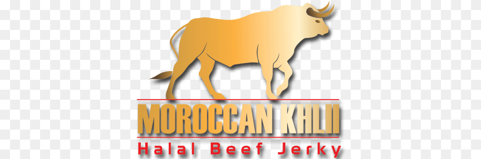 Beef Jerky Clipart Usa Moroccan Khlii Halal Beef Jerky, Animal, Bull, Cattle, Livestock Png