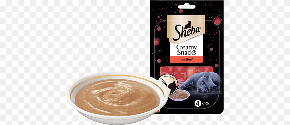 Beef Sheba Creamy Snacks, Cup, Meal, Food, Soup Bowl Free Transparent Png