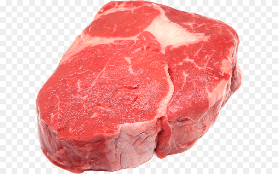 Beefsteak Rib Eye Steak Cut Of Beef Raw Steak Transparent Background, Food, Meat, Pork Png Image