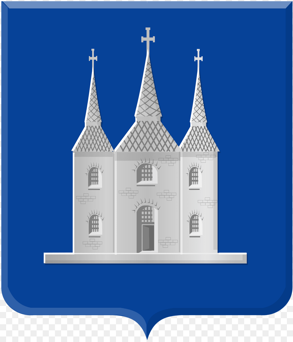 Beeg Grevenbicht Wapen Clipart, Architecture, Building, Cathedral, Church Free Png