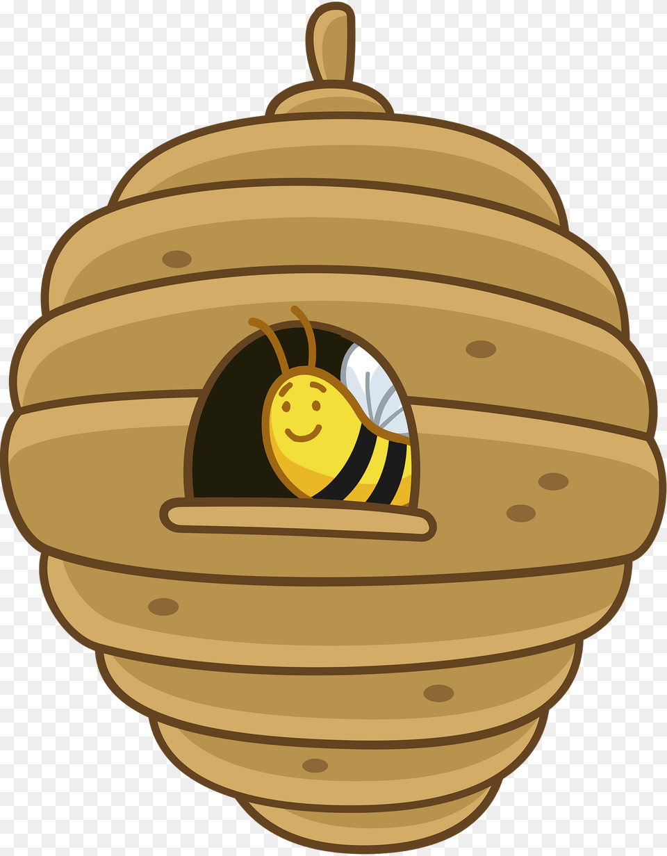 Beehive Clipart, Animal, Bee, Insect, Invertebrate Free Png Download