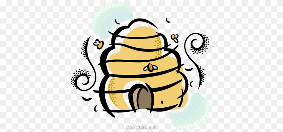 Beehive Royalty Vector Clip Art Illustration, Graphics, Ammunition, Grenade, Weapon Free Transparent Png