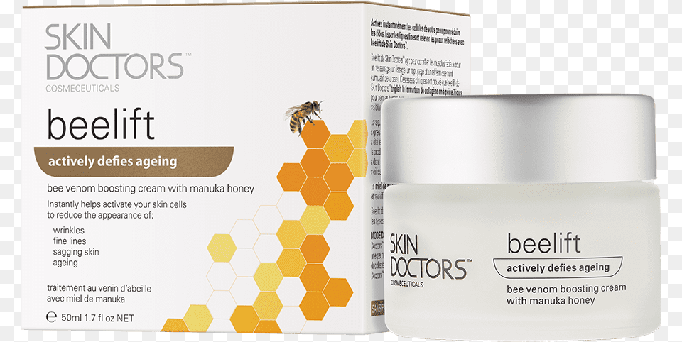 Beelift Carton Amp Jar Skin Doctors, Animal, Bee, Honey Bee, Insect Png Image