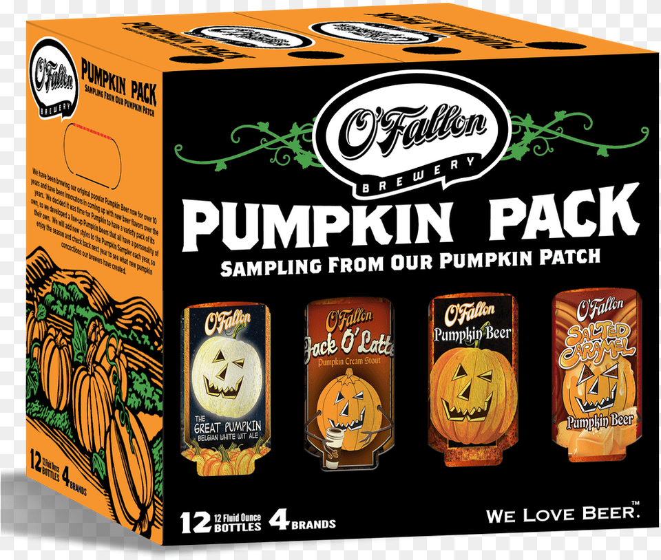Been Over 10 Years Since We First Brewed Our Original O Fallon Brewery Pumpkin Pack Free Png