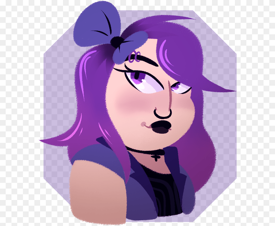 Been Playin A Lot Of Stardew Valley Recently And Abigail Stardew Valley, Purple, Adult, Person, Woman Free Transparent Png
