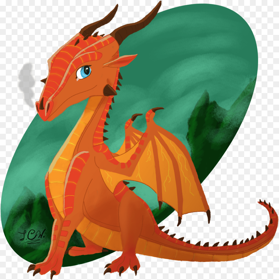 Been Trying To Practice Other Styles Wings Of Fire Dragon, Animal, Dinosaur, Reptile Free Png Download