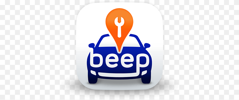 Beep Auto Service Finder App Book Car Repairs Online Logo Car Service App, Cutlery, Spoon Png