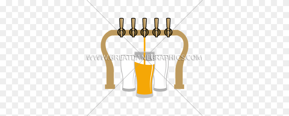 Beer And Tap Production Ready Artwork For T Shirt Printing, Alcohol, Beverage, Glass, Liquor Png