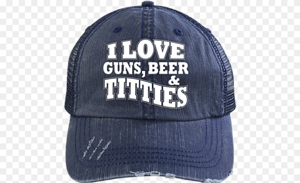 Beer And Titties Caps Baseball Cap, Baseball Cap, Clothing, Hat, Person Free Png Download