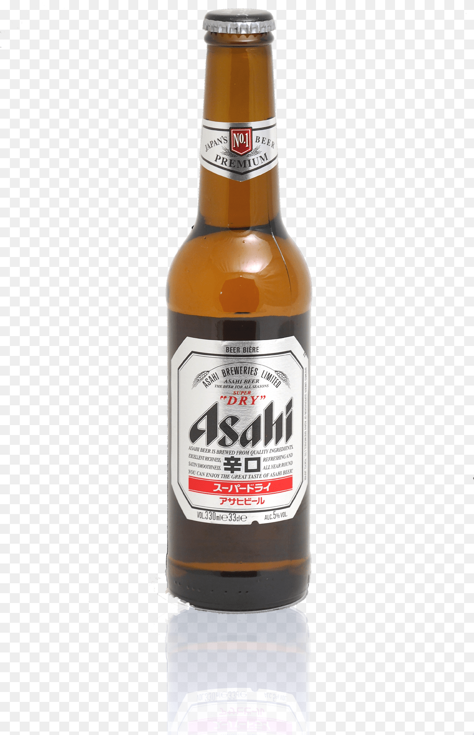 Beer Asahi Asahi Beer, Alcohol, Beer Bottle, Beverage, Bottle Free Transparent Png