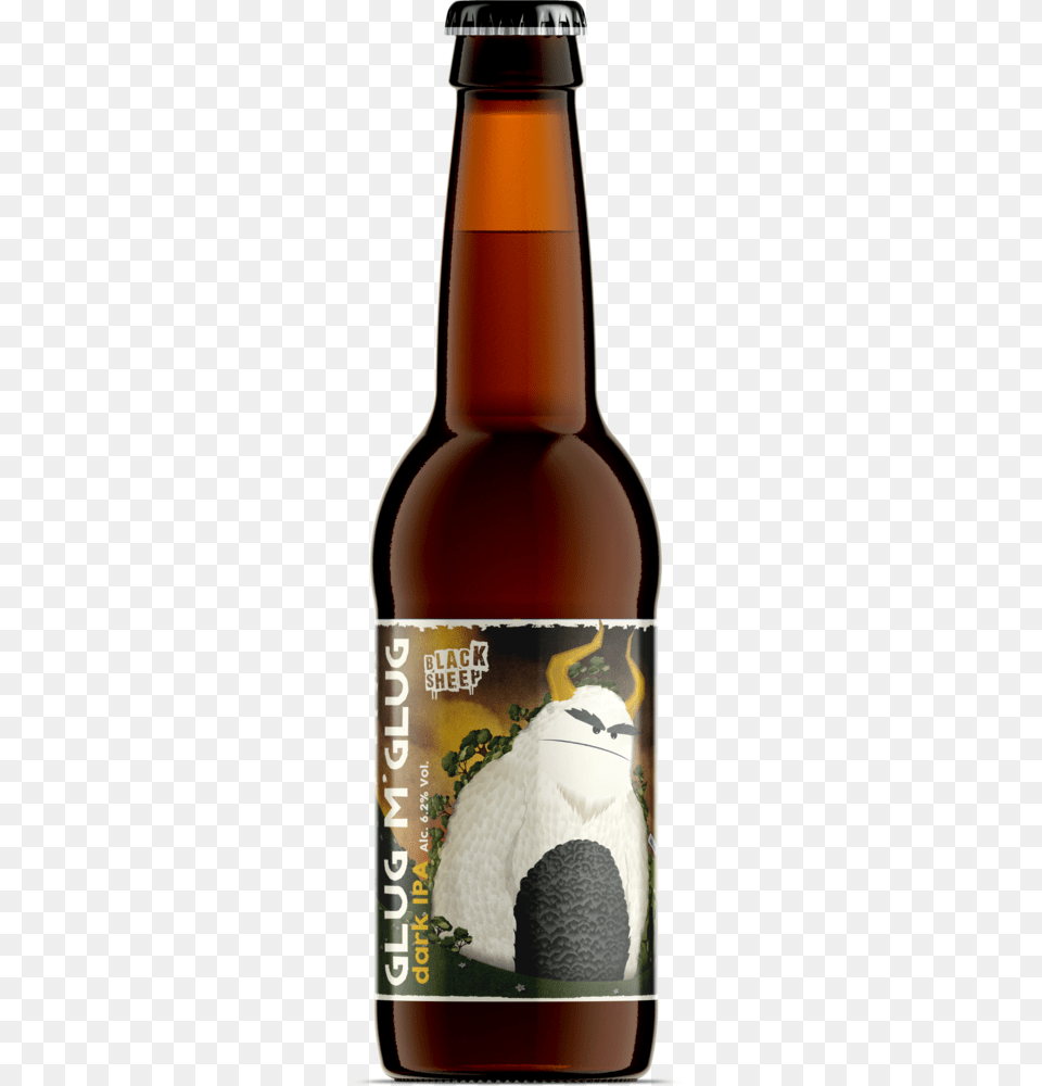 Beer Black Sheep Brewery Glug M Glug, Alcohol, Beer Bottle, Beverage, Bottle Free Png Download