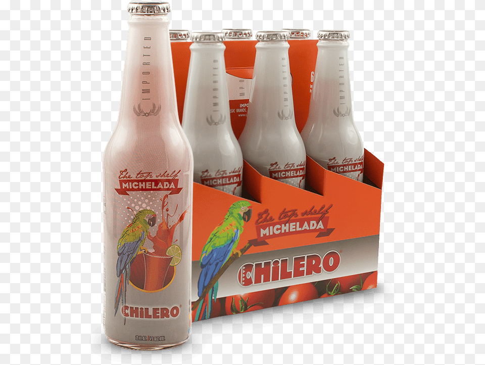 Beer Bottle, Animal, Bird, Alcohol, Beverage Free Png Download