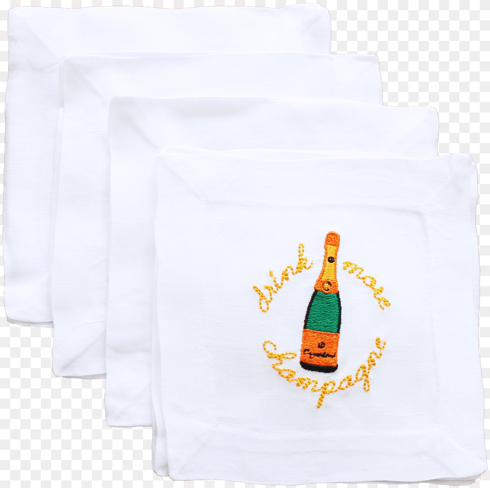 Beer Bottle, Clothing, Shirt, Napkin, Accessories Free Png Download