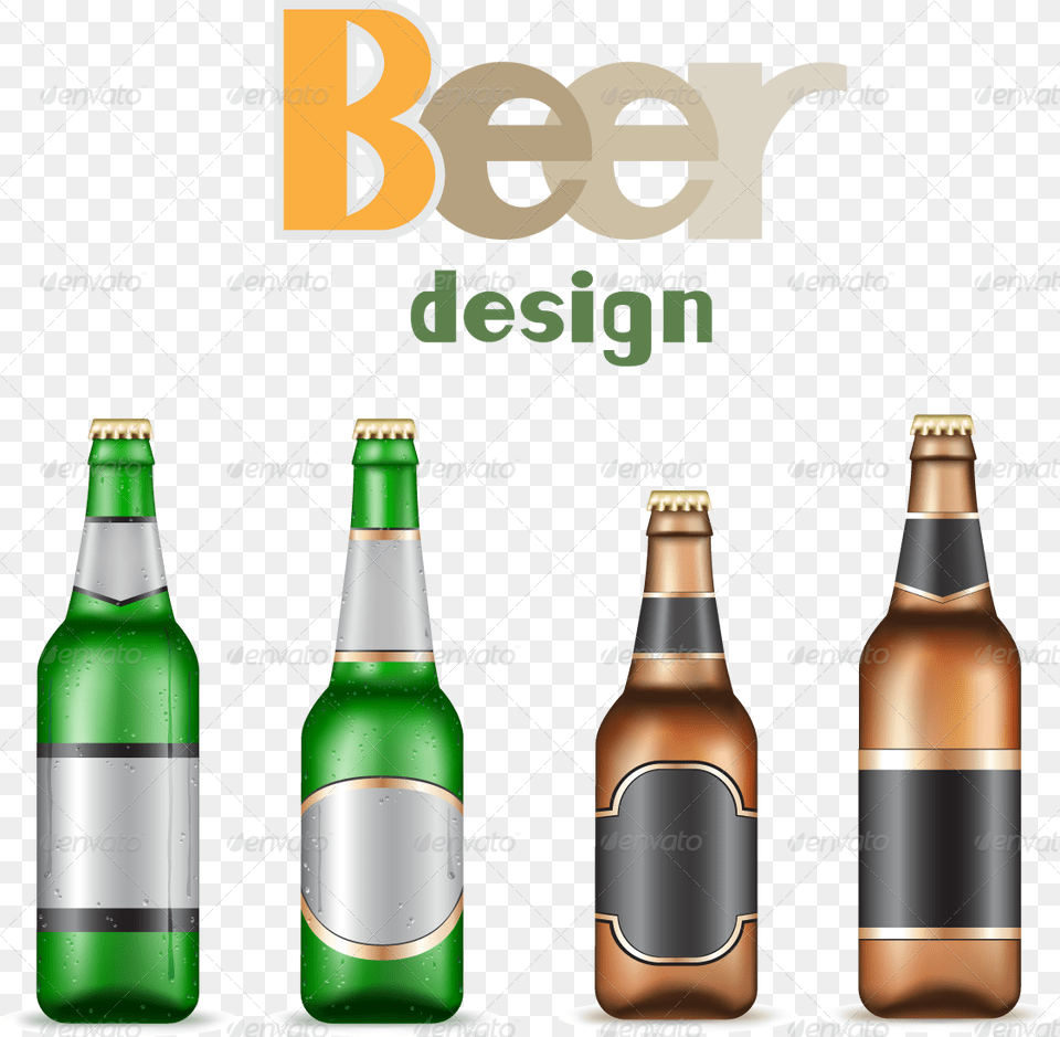 Beer Bottle, Alcohol, Beer Bottle, Beverage, Liquor Png Image