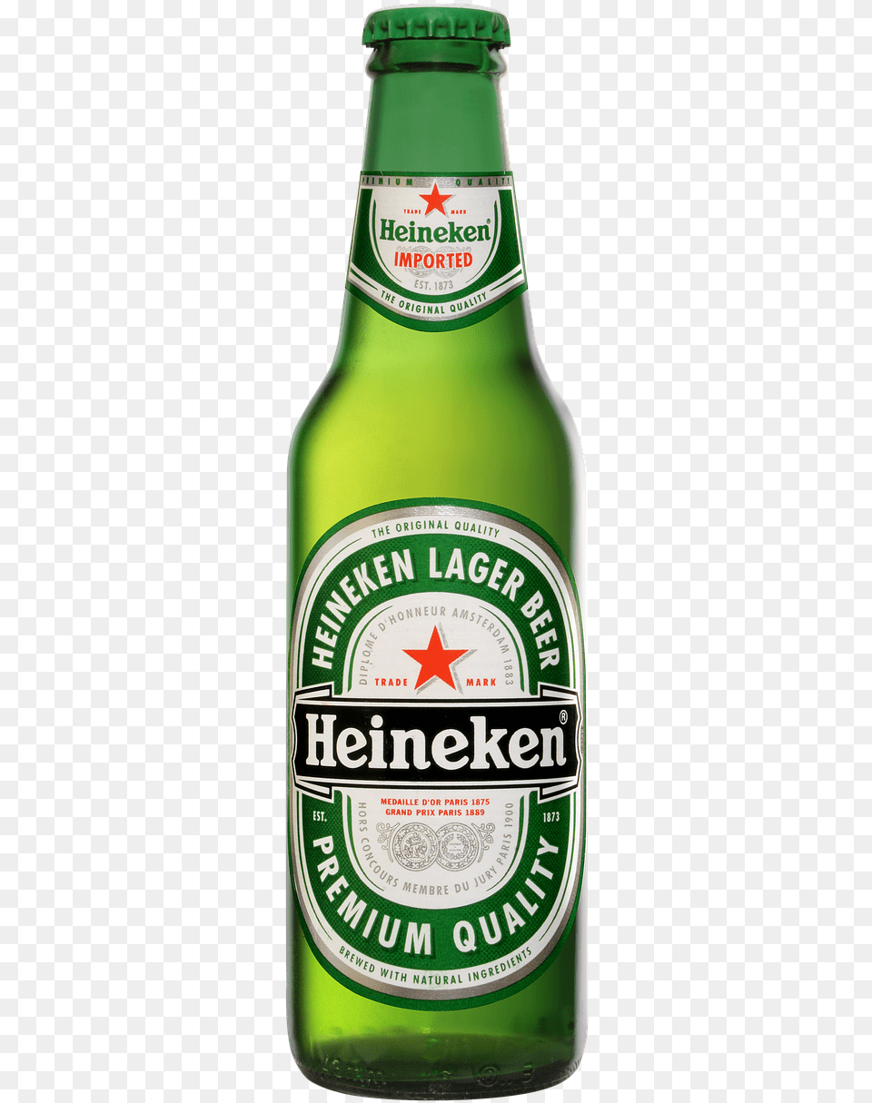 Beer Bottle Heineken2 Photo Beer Bottle, Alcohol, Beer Bottle, Beverage, Lager Free Png