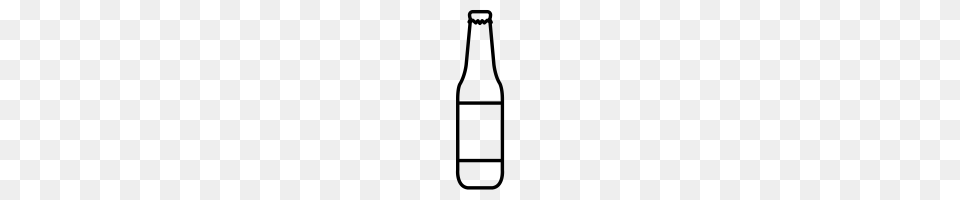 Beer Bottle Icons Noun Project, Gray Png Image