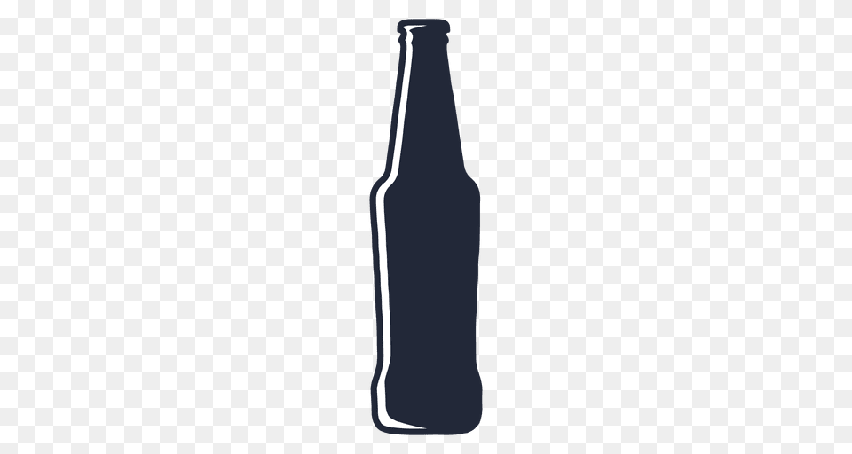 Beer Bottle Silhouette, Alcohol, Beer Bottle, Beverage, Liquor Free Transparent Png