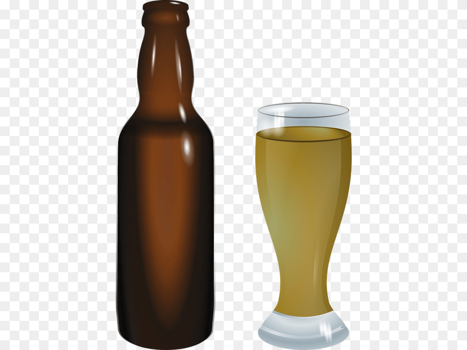 Beer Bottle Vector, Alcohol, Beverage, Glass, Beer Bottle Free Png