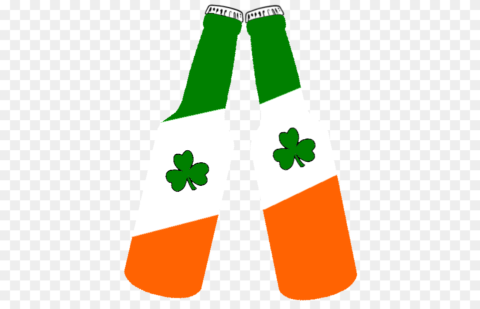 Beer Bottles Irish Flag, Alcohol, Beverage, Bottle, Beer Bottle Png Image