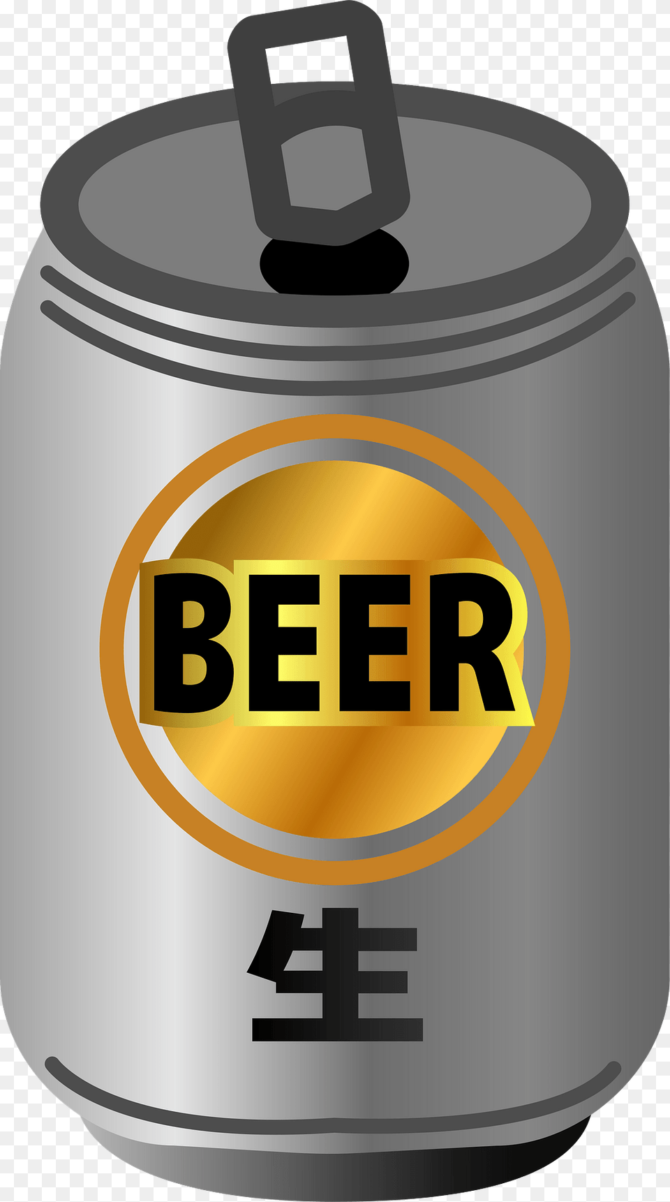 Beer Can Clipart, Tin, Alcohol, Beverage Free Transparent Png