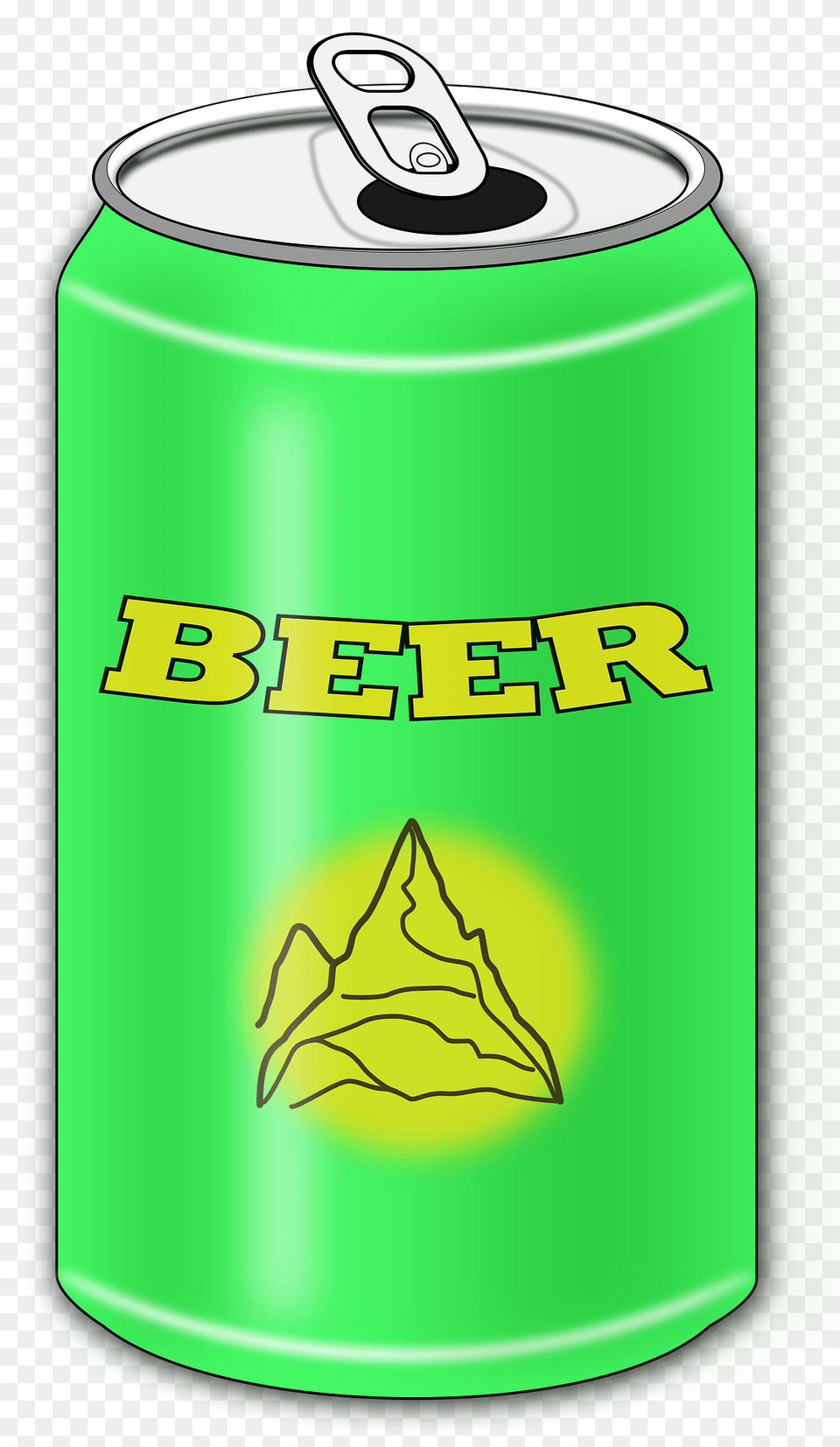 Beer Can Clipart, Tin Free Transparent Png