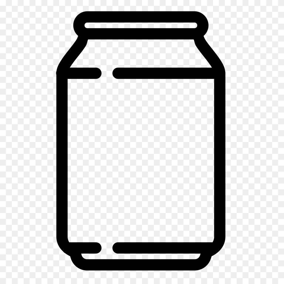 Beer Can Icon, Gray Free Transparent Png