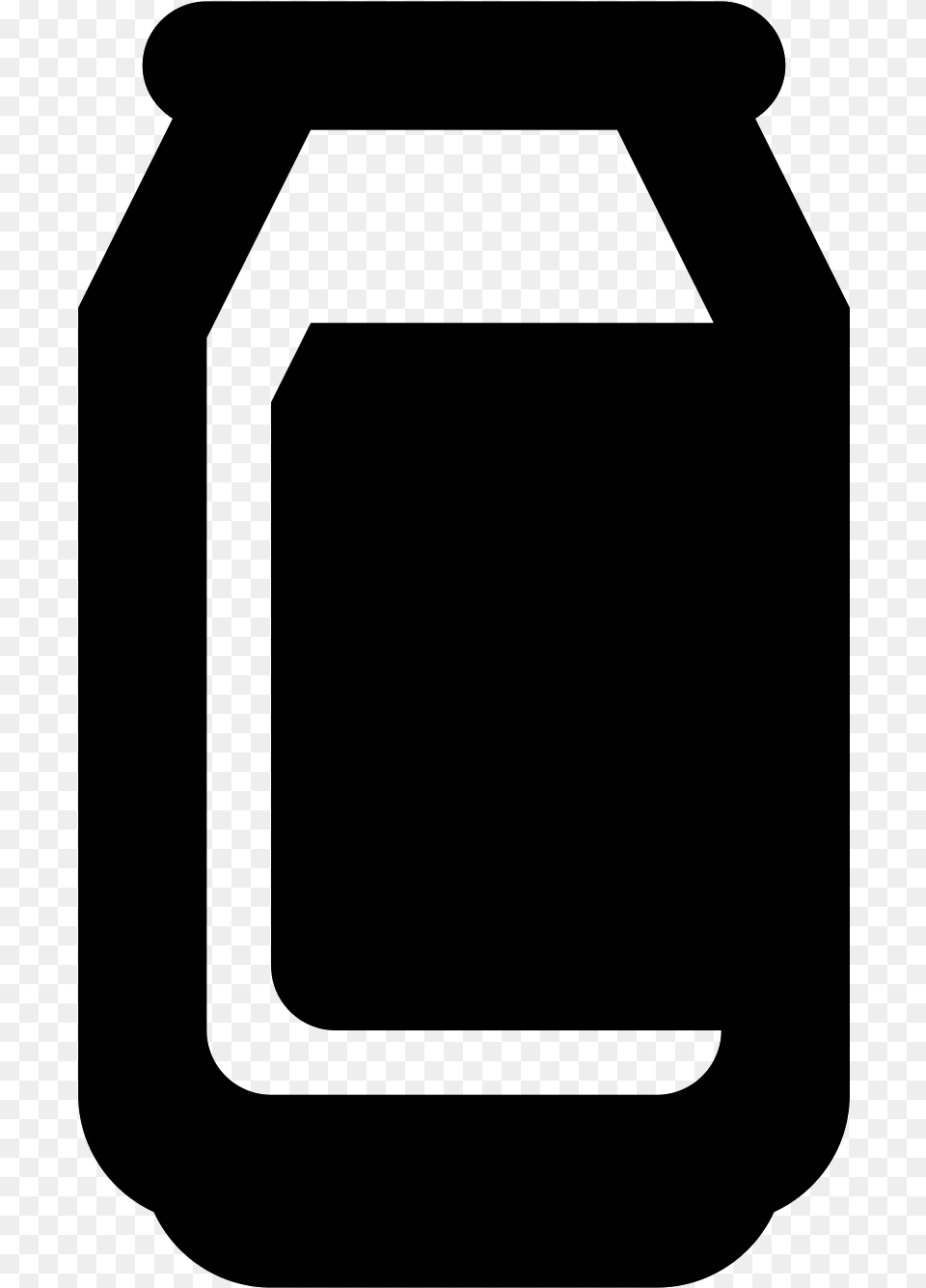 Beer Can Icon, Gray Free Png Download