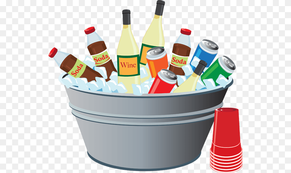 Beer Cooler Cliparts, Food, Ketchup, Bucket, Can Png