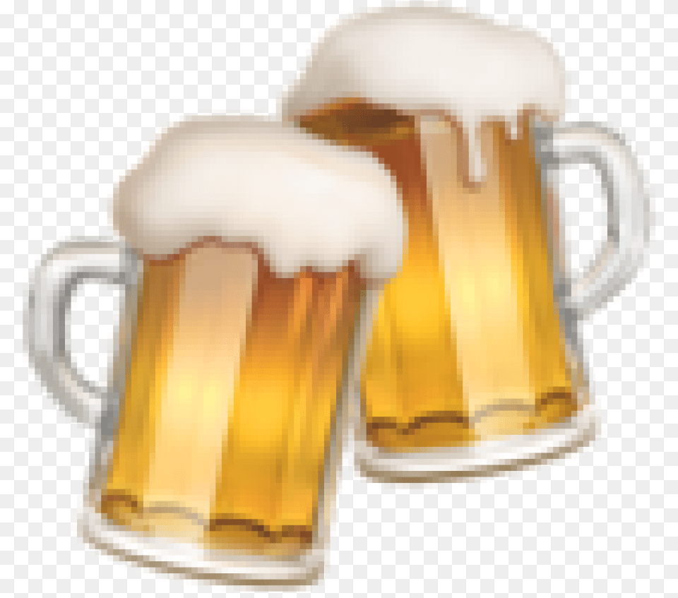 Beer Emoji, Alcohol, Beverage, Cup, Glass Free Transparent Png