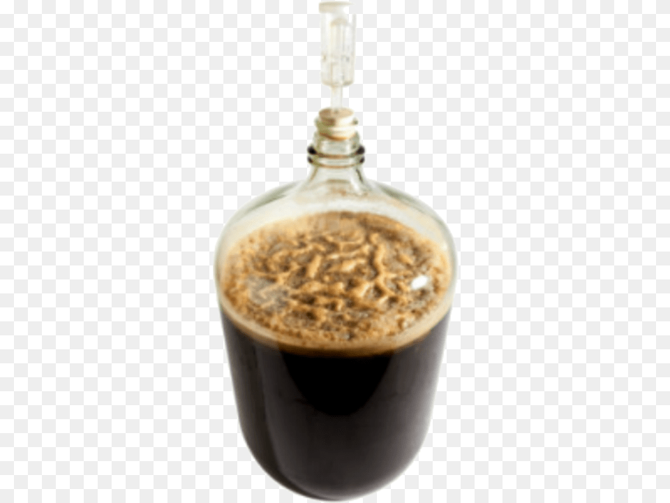 Beer Fermentation In A Carboy Beer Fermentation, Cup, Alcohol, Beverage, Stout Free Png Download
