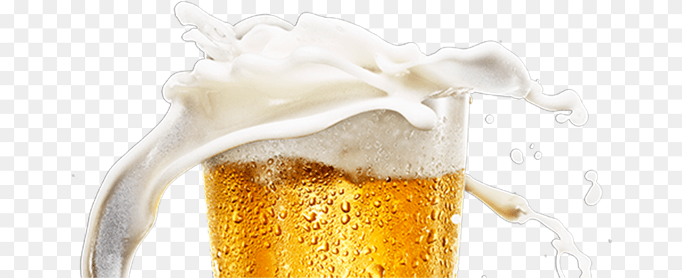 Beer Foam, Alcohol, Beverage, Glass, Beer Glass Png Image