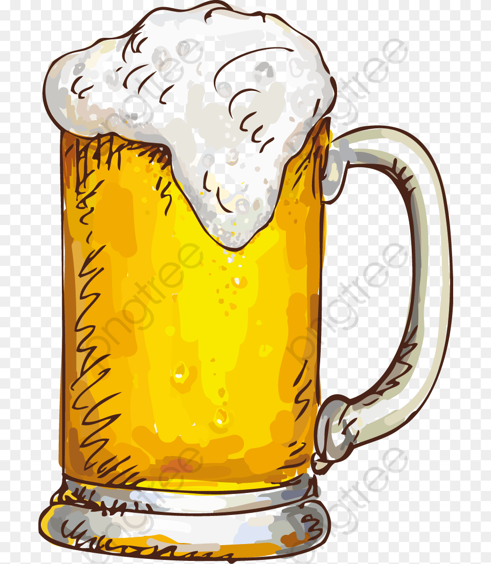 Beer Glass Clipart, Alcohol, Cup, Beverage, Stein Free Png Download