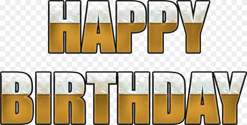 Beer Happy Birthday To You, Text, Book, Publication, People Free Png