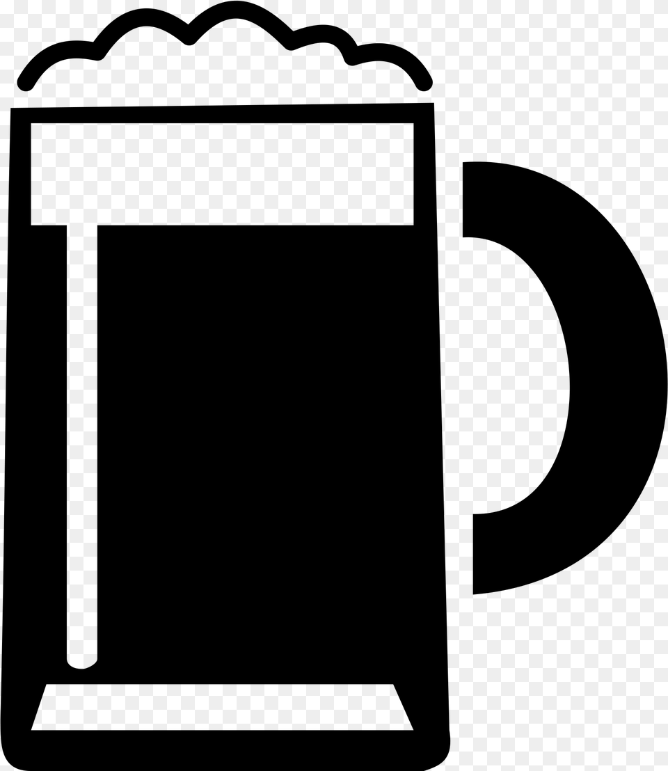 Beer Icon, Gray Png