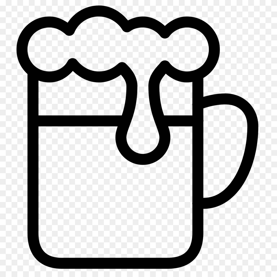 Beer Icon, Gray Png