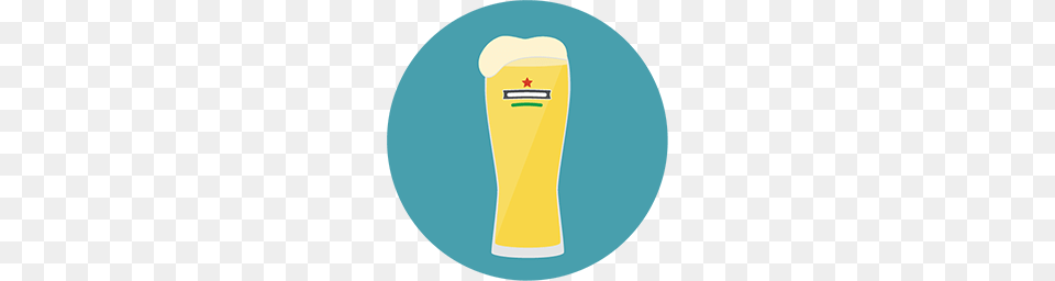 Beer Icon Flat Round Icons Iconspedia, Alcohol, Beer Glass, Beverage, Glass Png Image