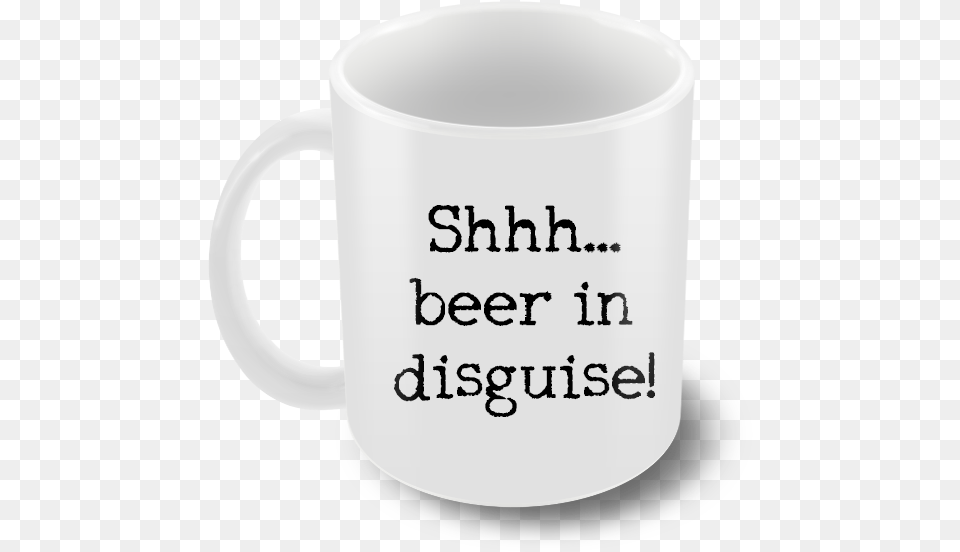 Beer In Disguise Mug, Cup, Beverage, Coffee, Coffee Cup Png Image