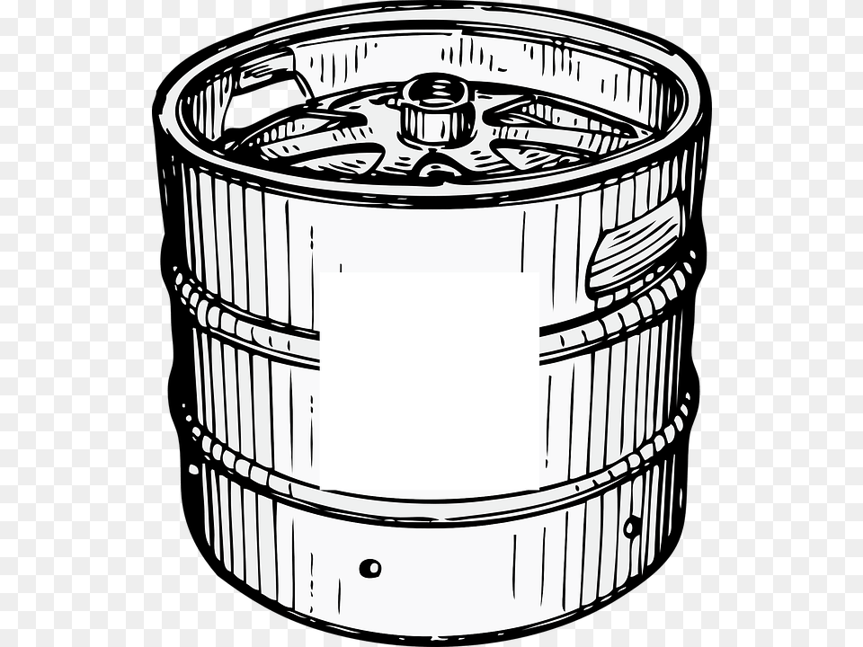 Beer Keg Clipart, Barrel Png Image